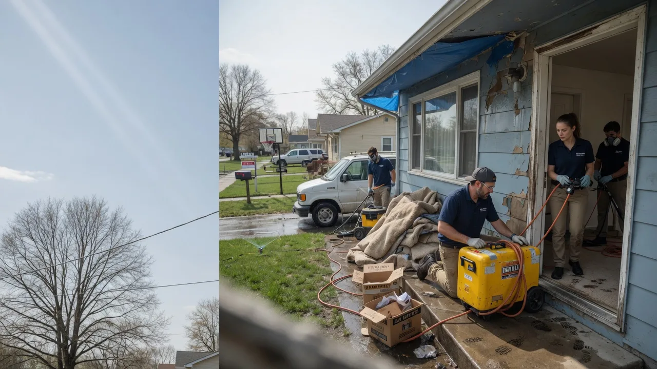 Basement Flood Cleanup in Amherst, TX near me